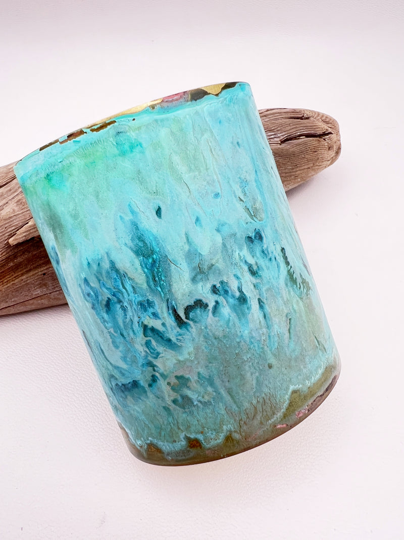 Turquoise Goddess Cuff | Patina Bracelet