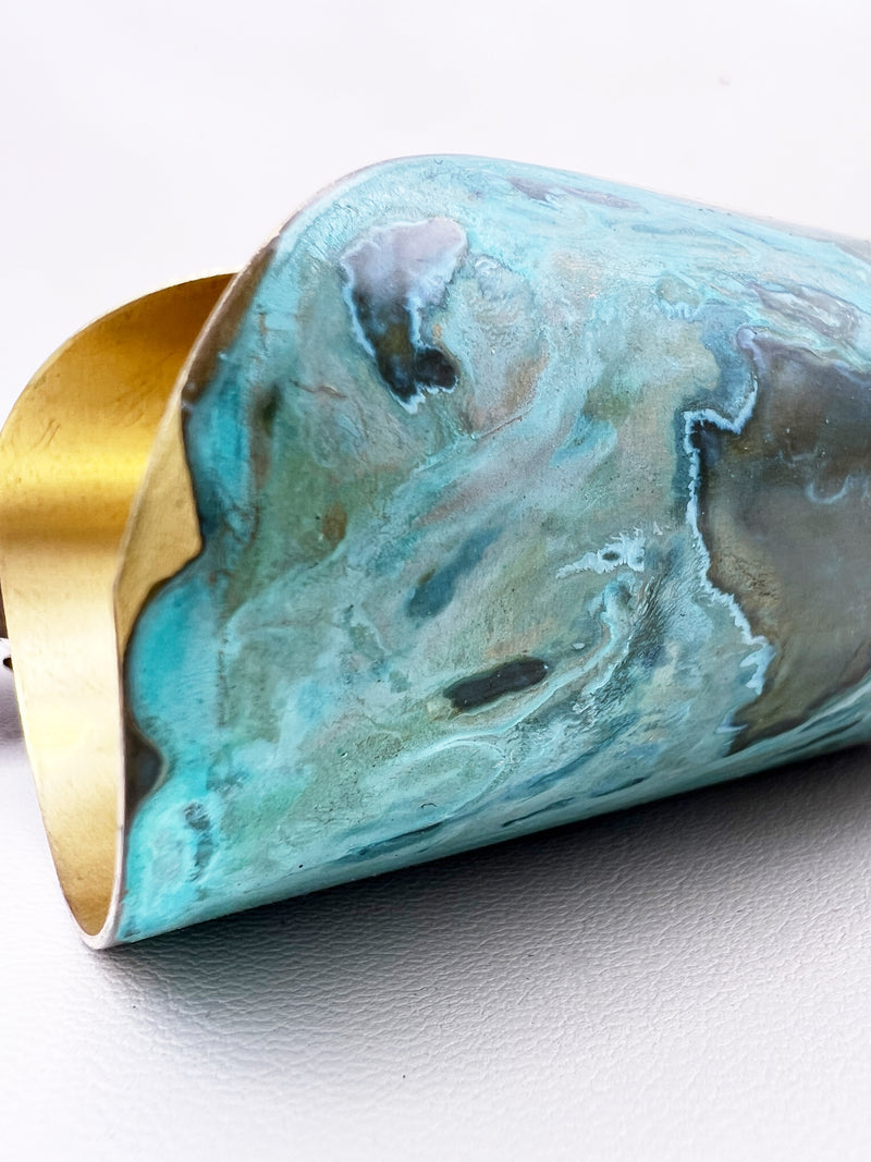 Turquoise Goddess Cuff | Patina Bracelet