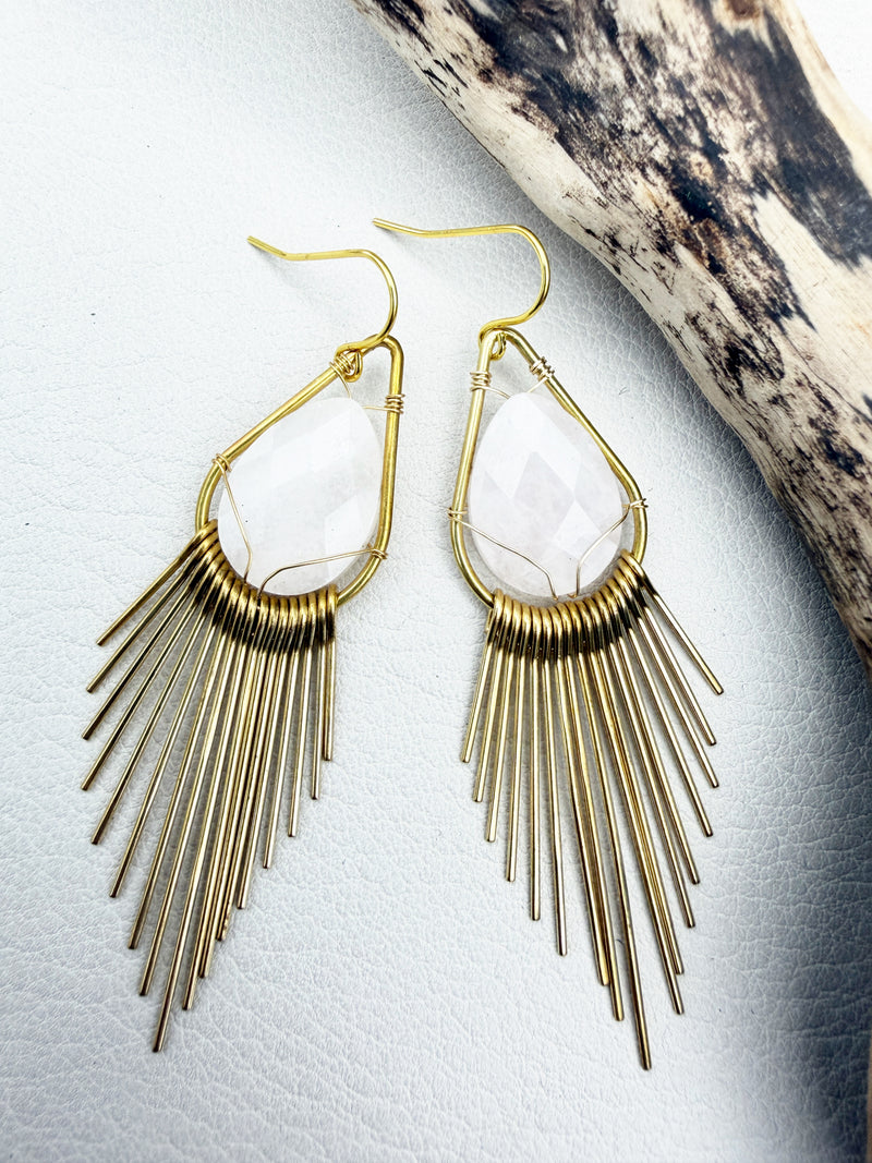 Vintage Drop Fringes | multiple stones