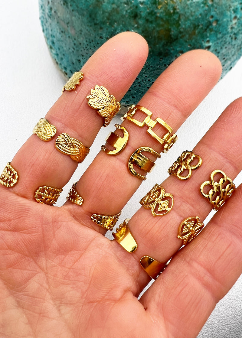 Stainless Steel Rings | Adjustable