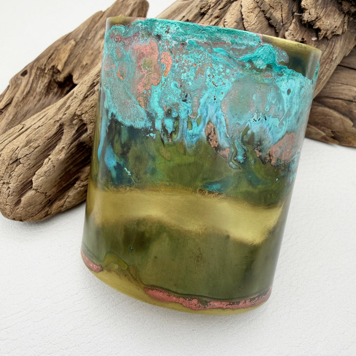 Turquoise Goddess Cuff | Patina Bracelet