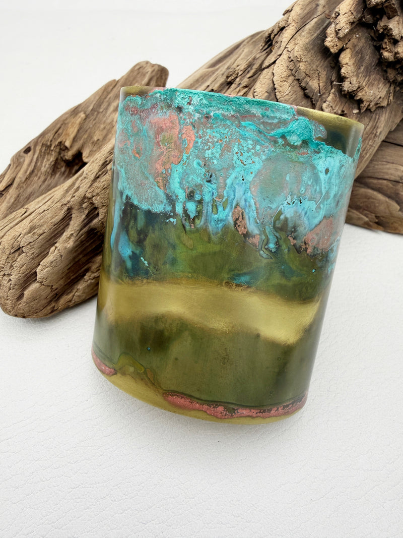 Turquoise Goddess Cuff | Patina Bracelet