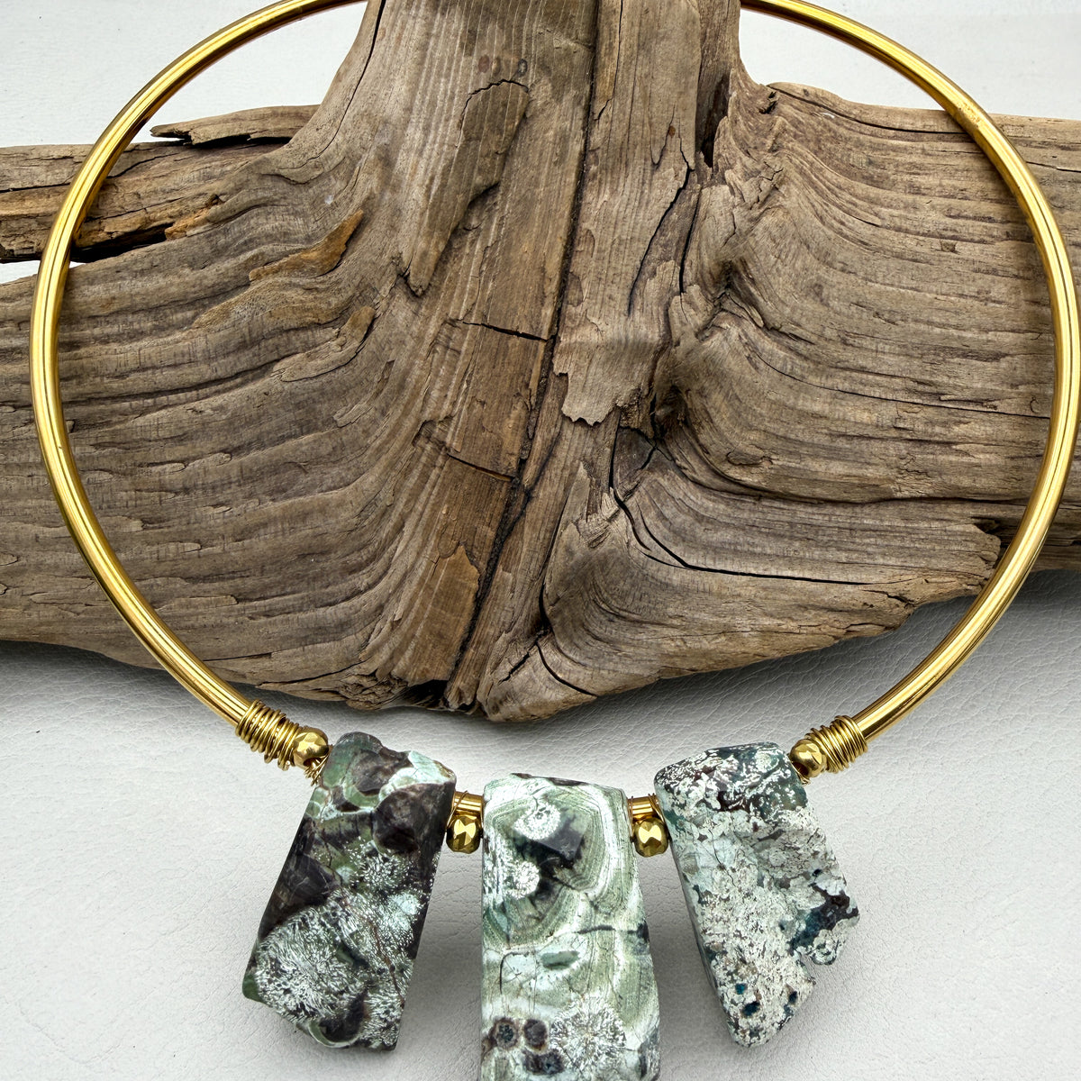 The Ocean Jasper Collar
