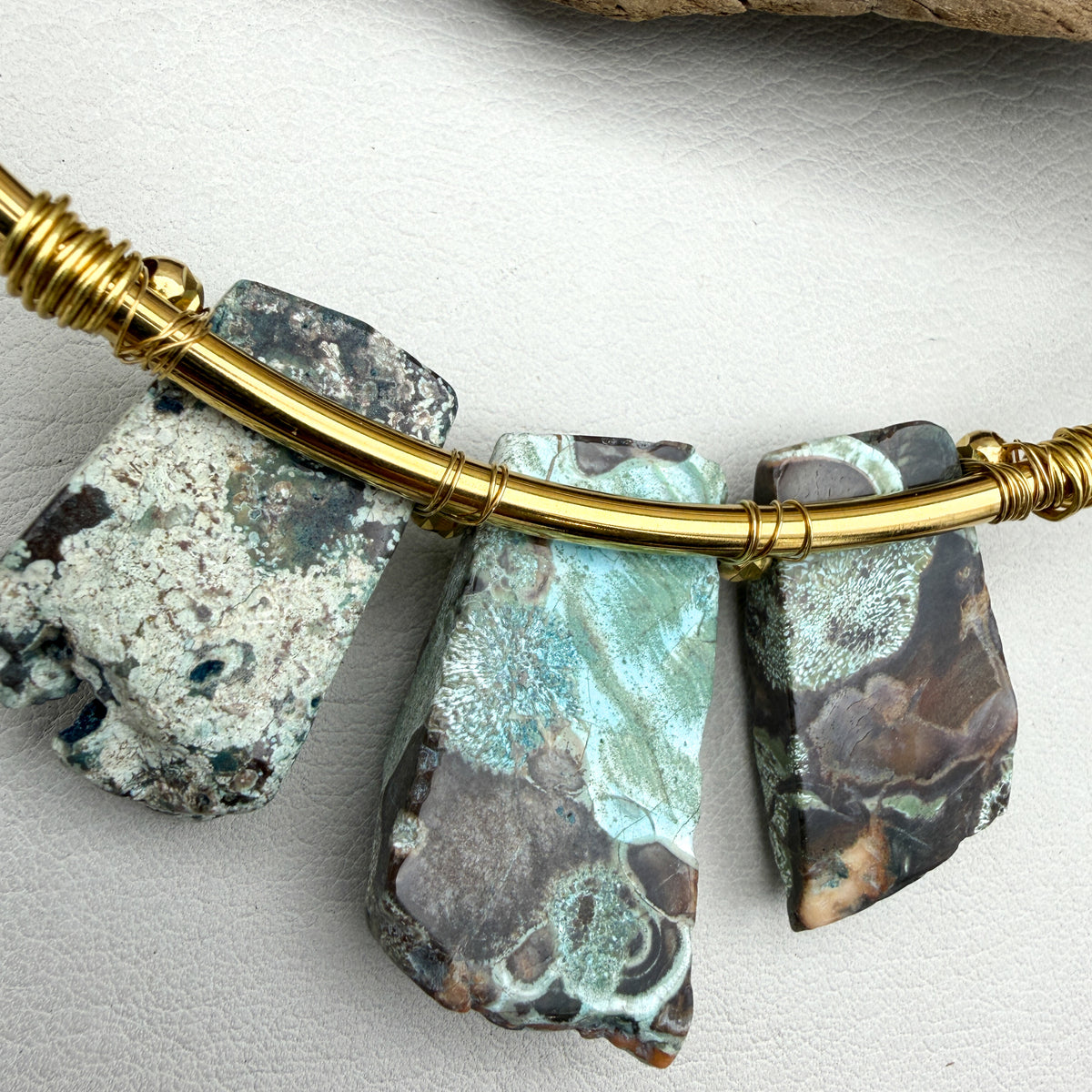 The Ocean Jasper Collar