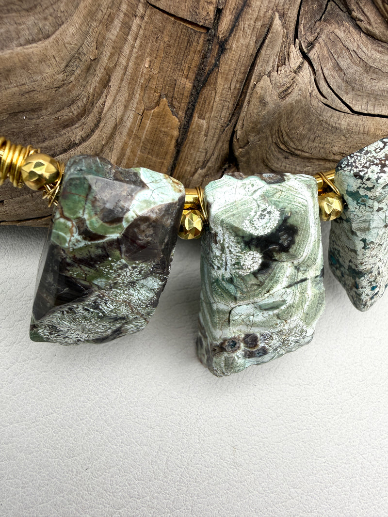 The Ocean Jasper Collar