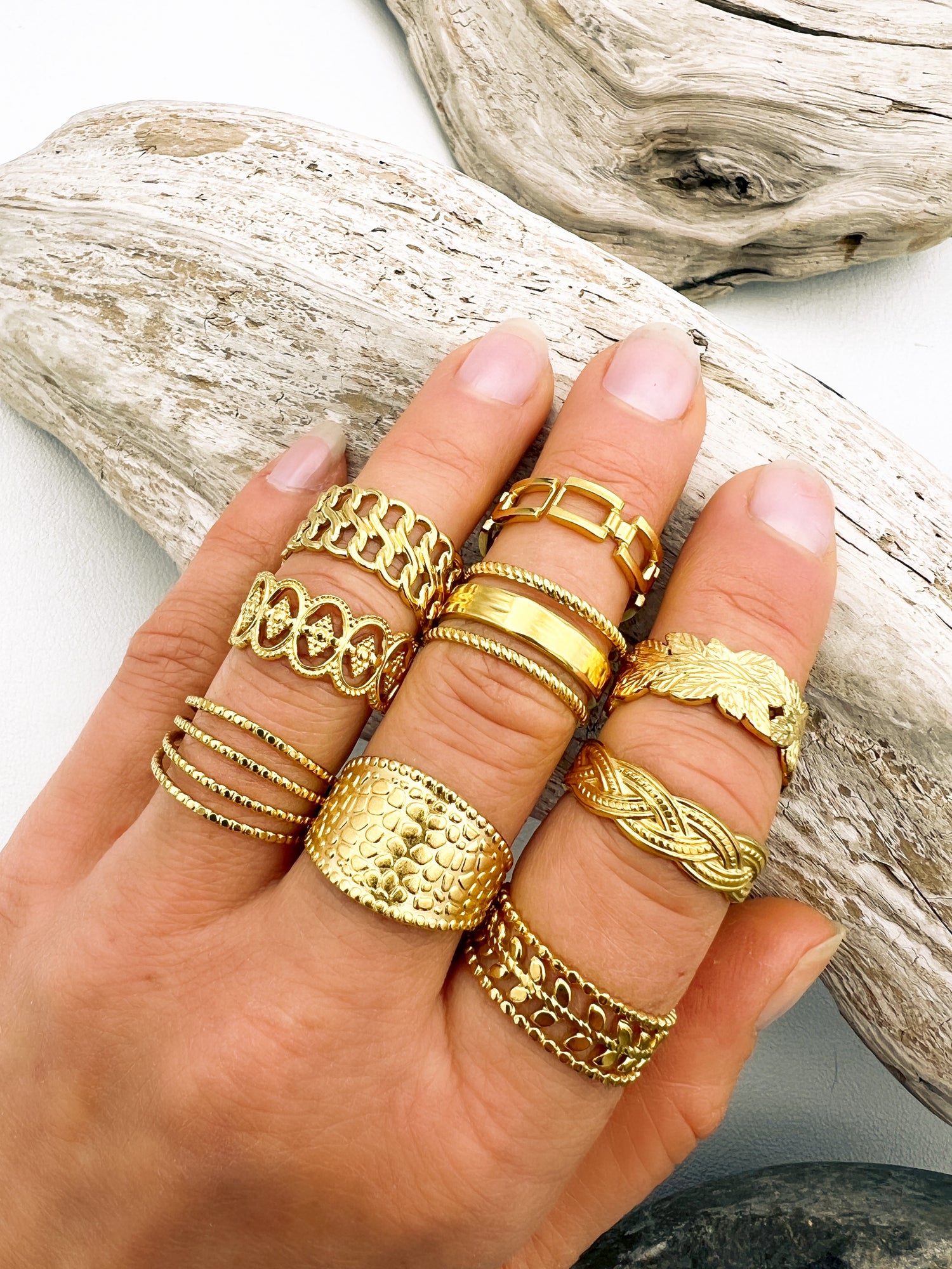 Stainless Steel Rings | Adjustable