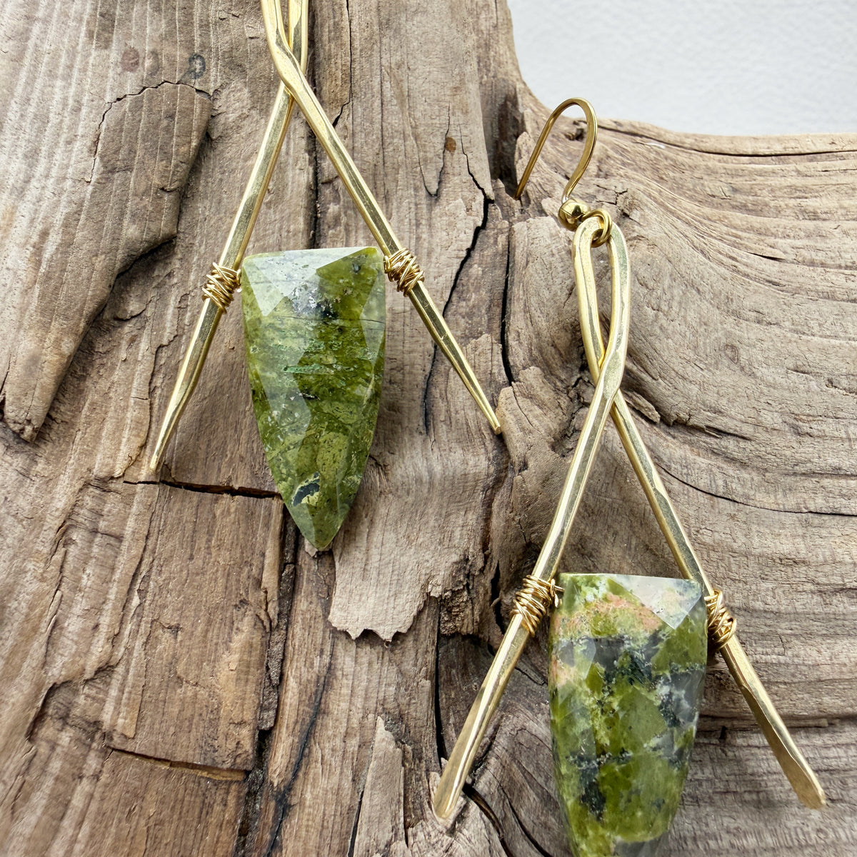 Tangled Moss | unakite