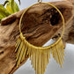 Solaris Earrings | Sunburst Hoop Earrings