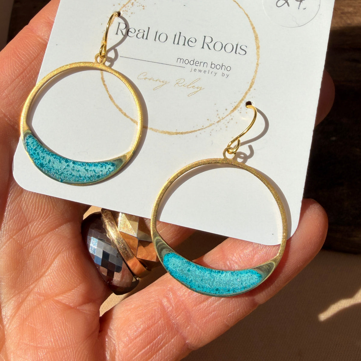 Emerald Patina Earrings | Multiple Styles