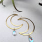Renew | Crescent Moon with Crystal