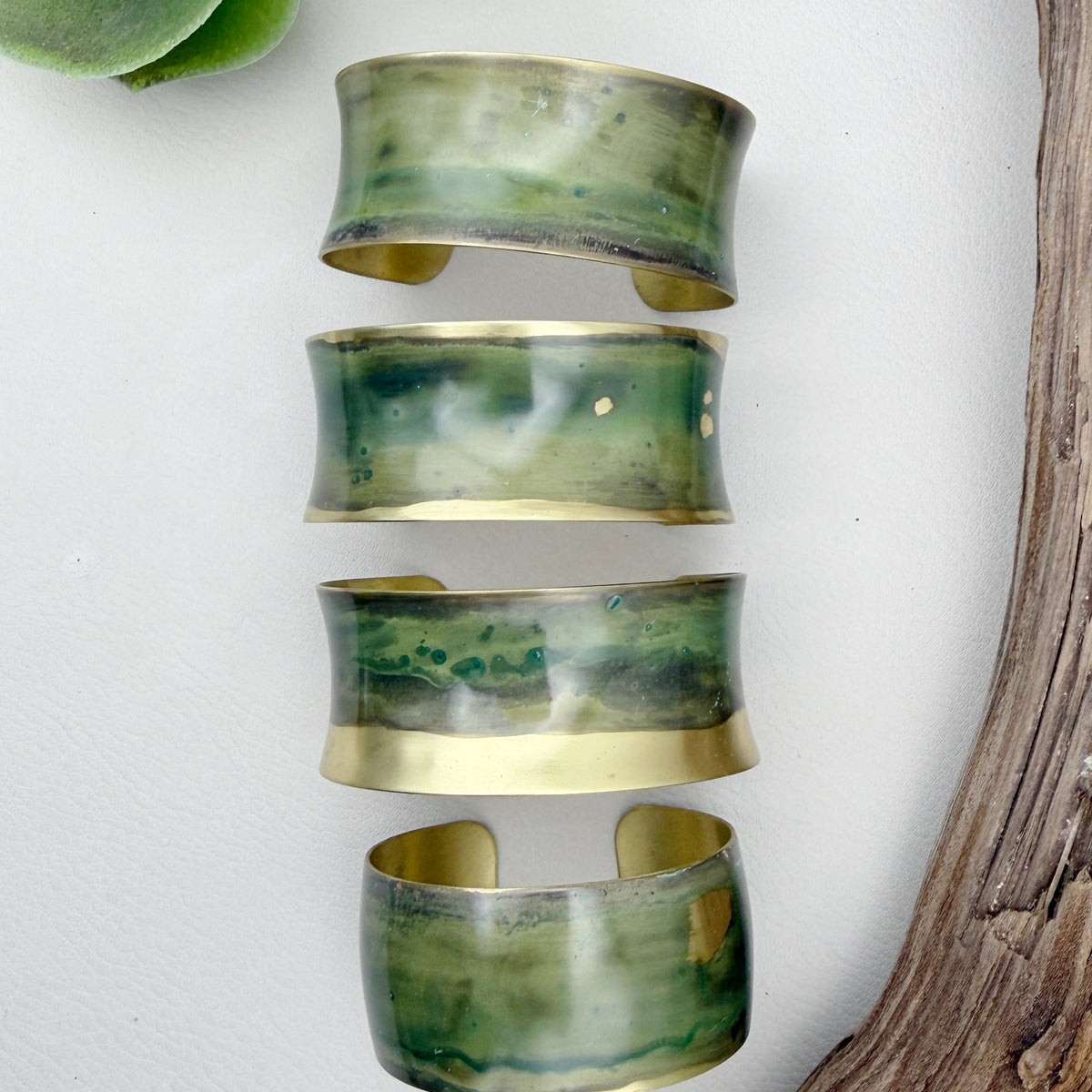 Verde Patina Bracelets