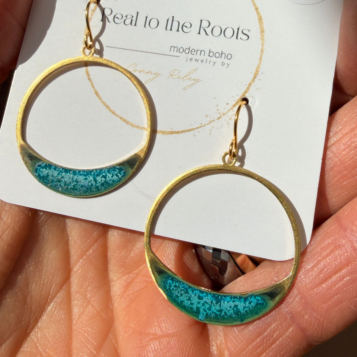 Emerald Patina Earrings | Multiple Styles