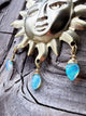 Vintage Sun and Moon | opal & moonstone