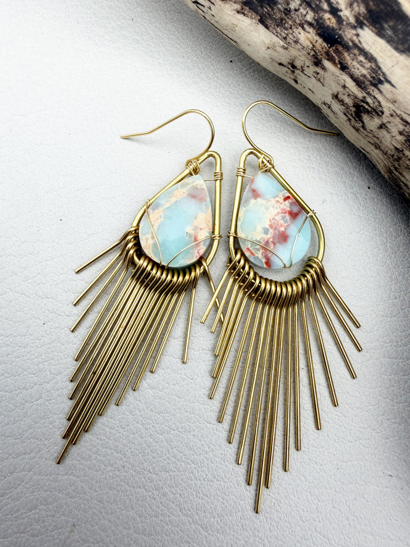 Vintage Drop Fringes | multiple stones
