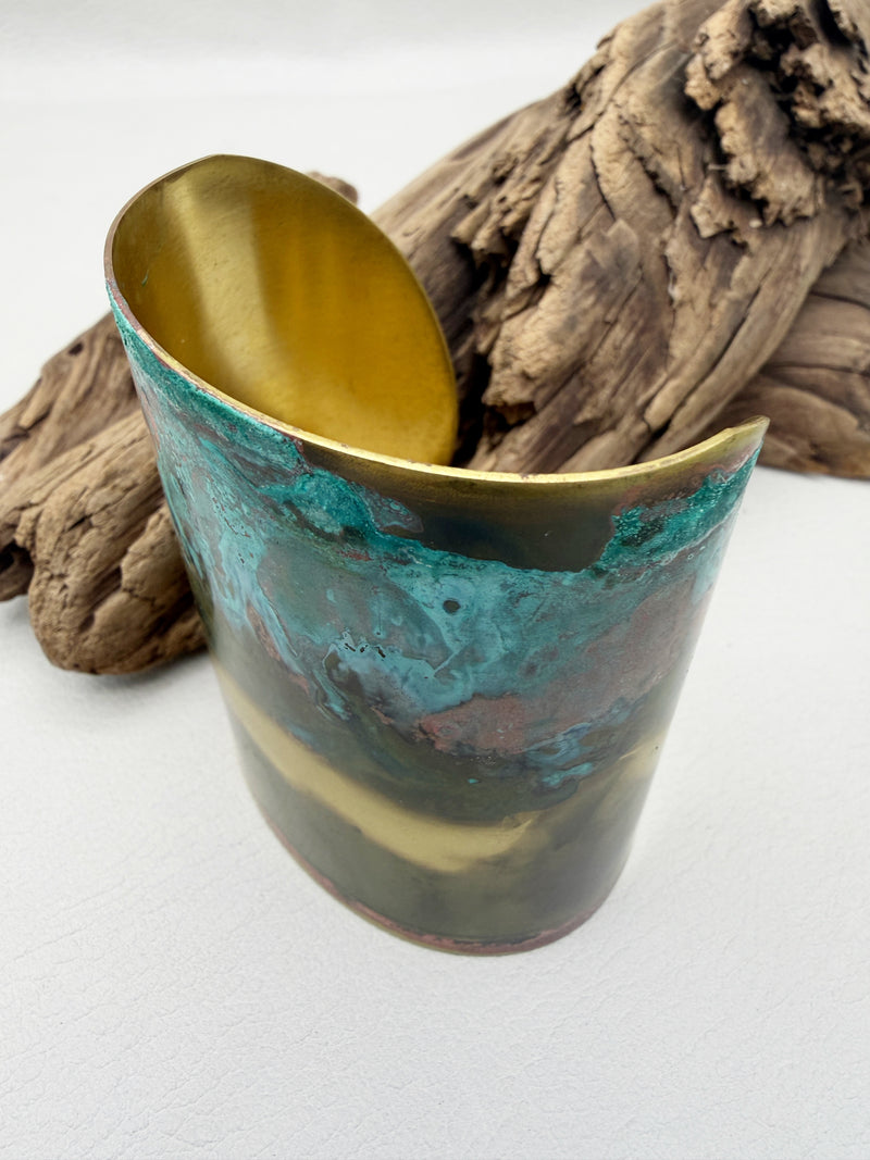 Turquoise Goddess Cuff | Patina Bracelet