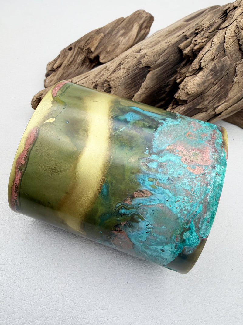 Turquoise Goddess Cuff | Patina Bracelet