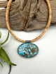 Tibetan Turquoise Cork Necklace