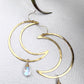 Renew | Crescent Moon with Crystal