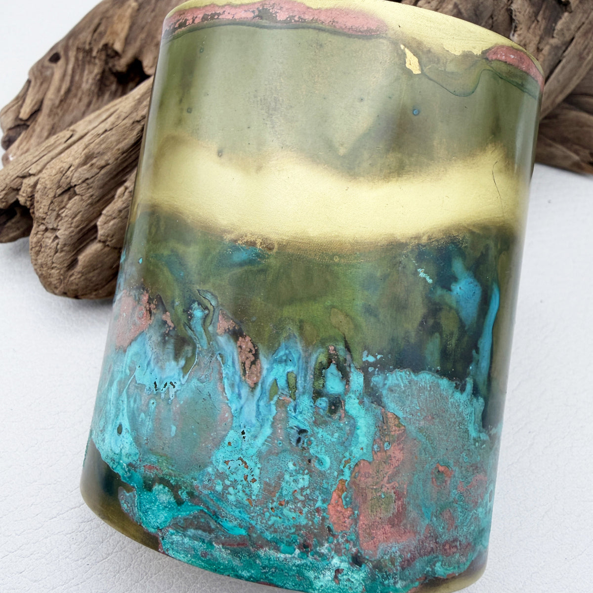 Turquoise Goddess Cuff | Patina Bracelet