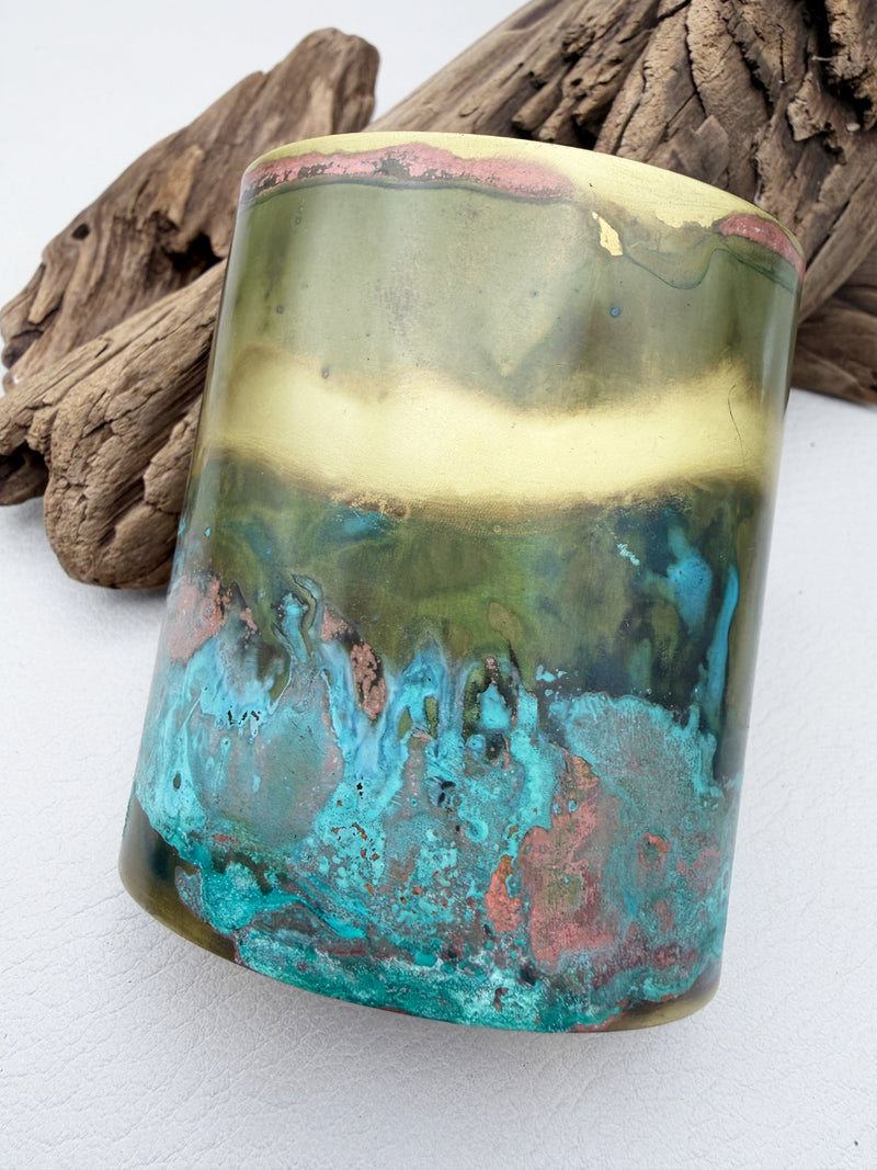 Turquoise Goddess Cuff | Patina Bracelet
