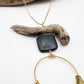 By The Lakeside | a Sunburst & Driftwood Boho Necklace