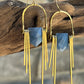 Sunbeams at Twilight | A Rare Oregon Opal Earring