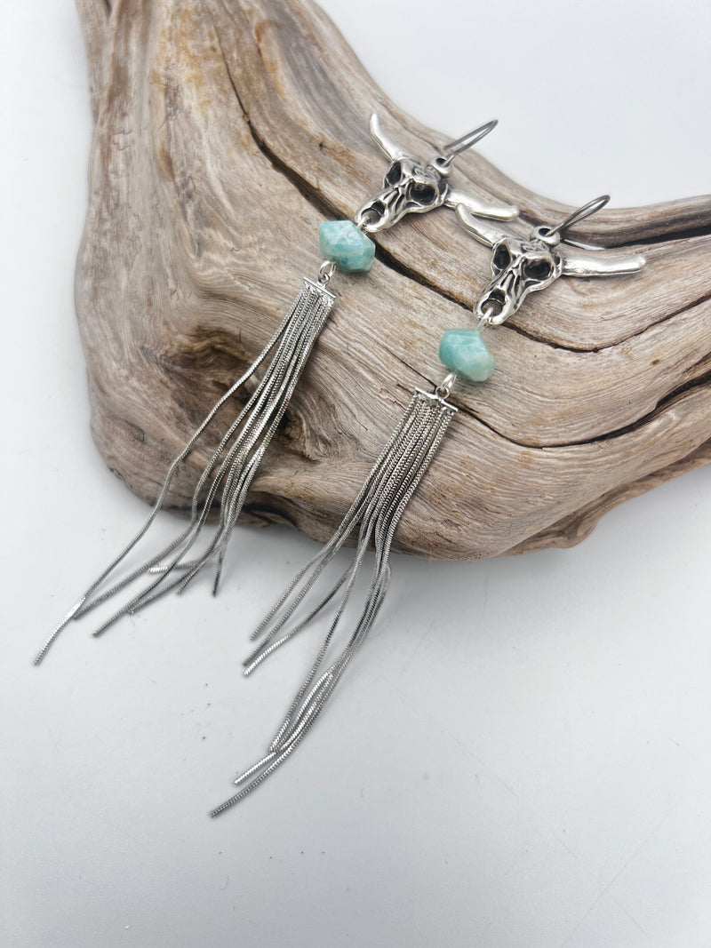 Wild Child | Cowgirl Fringe Earrings