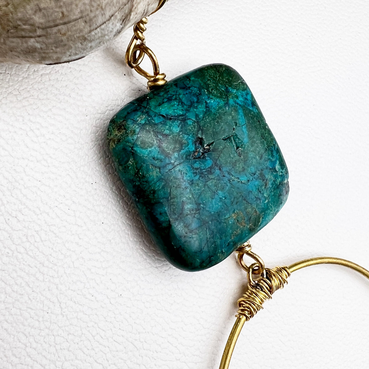 By The Lakeside | a Sunburst & Driftwood Boho Necklace