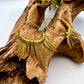 Solaris Earrings | Sunburst Hoop Earrings