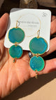 Emerald Patina Earrings | Multiple Styles