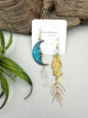 Vintage Moon snd Owl | crystals & patina