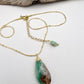 Chrysoprase Dreams | A T-Shirt Necklace