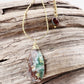 Chrysoprase Dreams | A T-Shirt Necklace