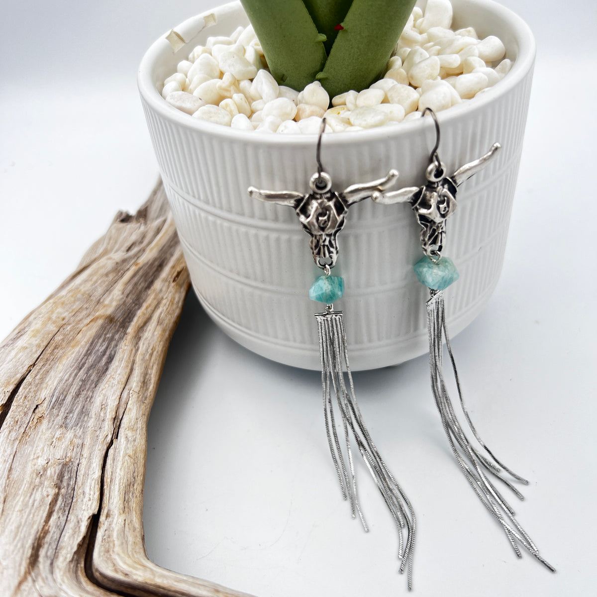 Wild Child | Cowgirl Fringe Earrings, Gold or Silver