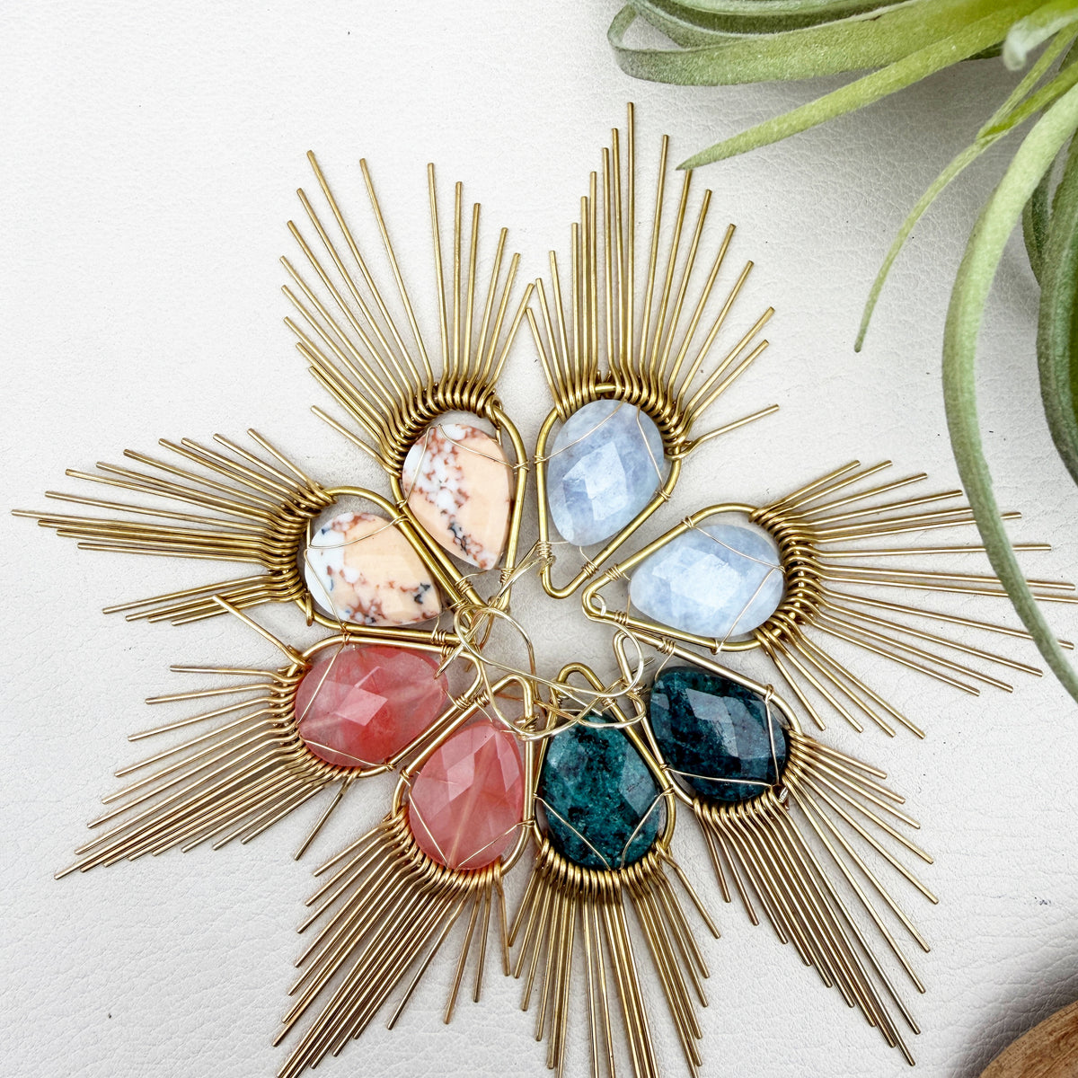 Vintage Drop Fringes | multiple stones