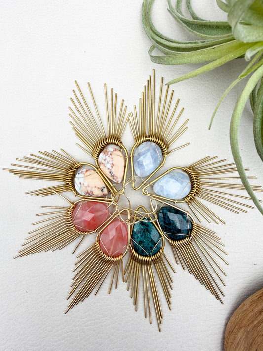 Vintage Drop Fringes | multiple stones