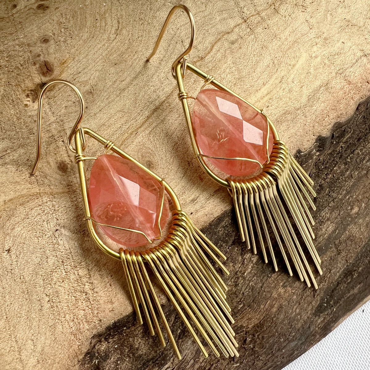 Vintage Drop Fringes | multiple stones