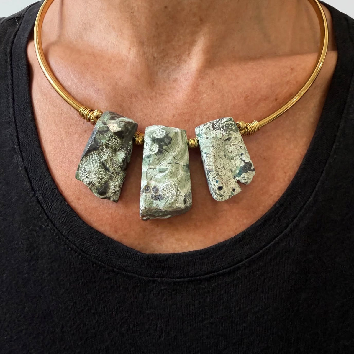 The Ocean Jasper Collar