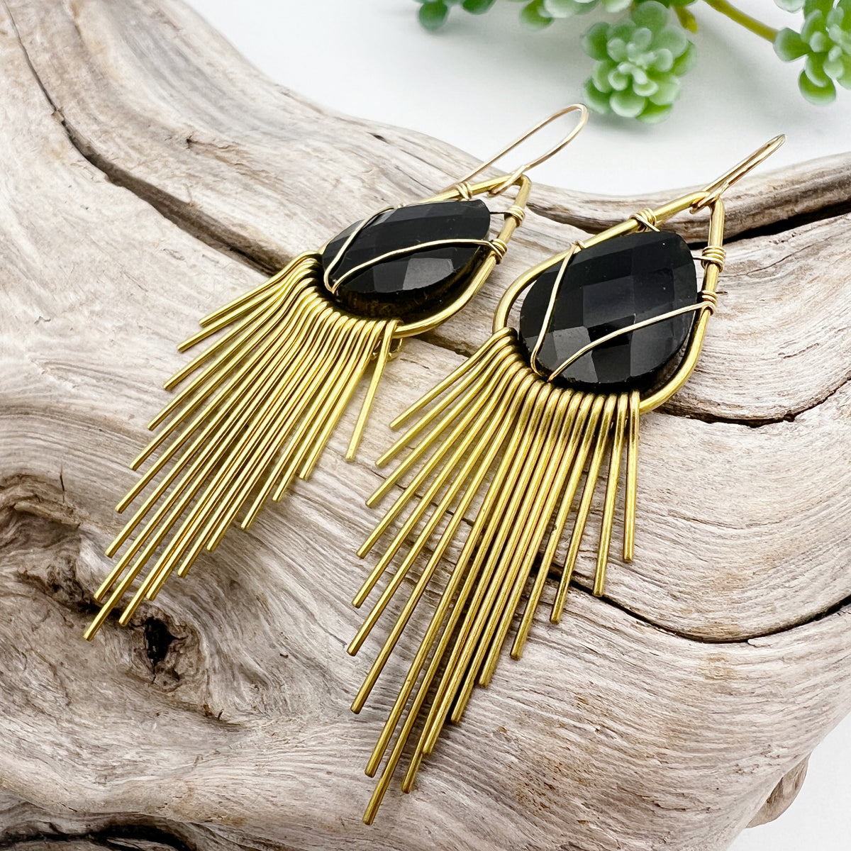 Vintage Drop Fringes | multiple stones
