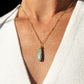 Chrysoprase Dreams | A T-Shirt Necklace