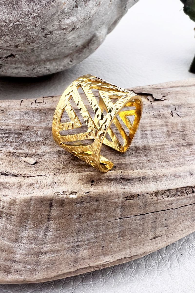 Adjustable Ring 14k Gold Thumb Ring Wholesale Thumb Ring, Gold