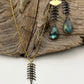 Dragon Tales | Labradorite Dangle Earrings