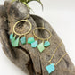 Believe in Dreams | Green Chalcedony Earring & Necklace
