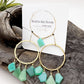 Believe in Dreams | Green Chalcedony Earring & Necklace