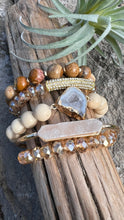 Load image into Gallery viewer, Nude Collection | Mixed Stone Stacking Bracelets