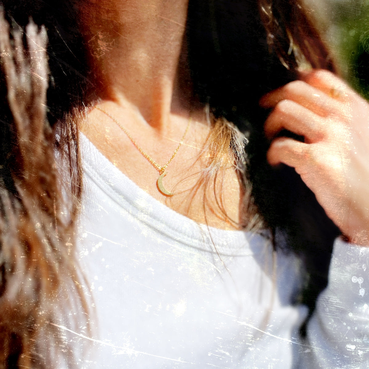 Simple Moon Necklace