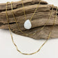 Walk with Luna | Moonstone Layered Necklace