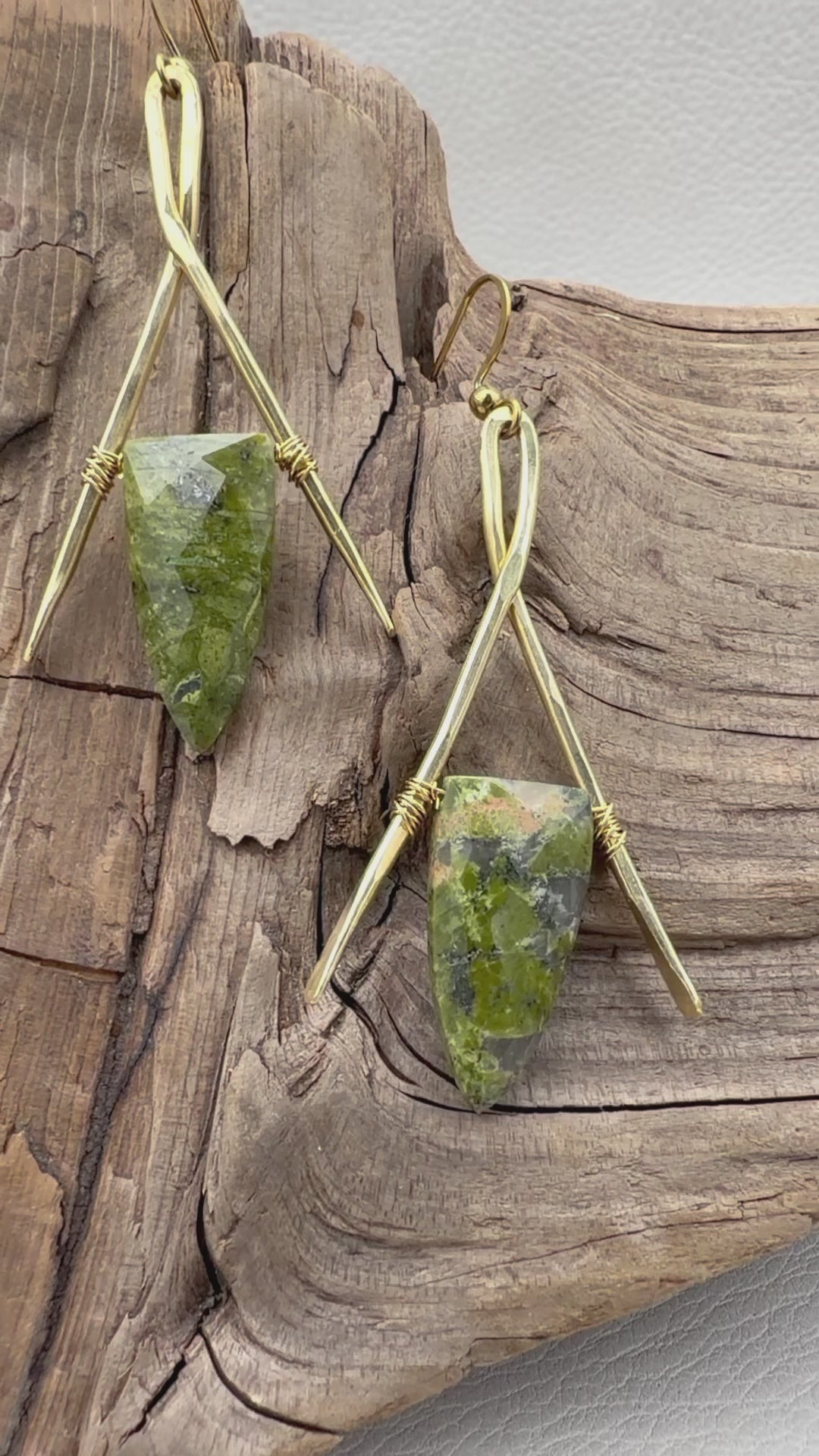 Tangled Moss | unakite