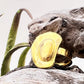 "Golden cowboy hat statement ring in solid steel – Rodeo Spirit Ring by Real To The Roots"