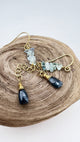 Whispers of Blue | Chain Earrings with Kyanite